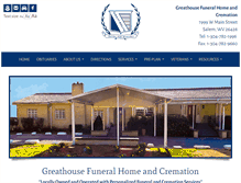 Tablet Screenshot of greathousefuneralhomewv.com